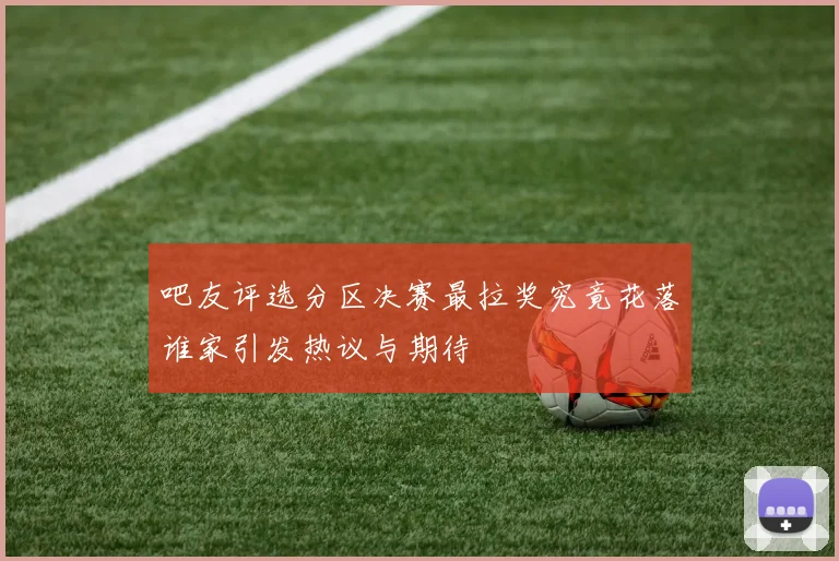 吧友评选分区决赛最拉奖究竟花落谁家引发热议与期待